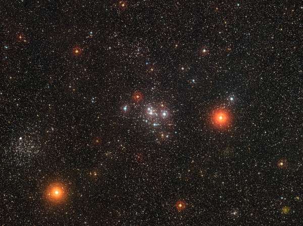 Kelompok bintang Messier 46 dan Messier 47
