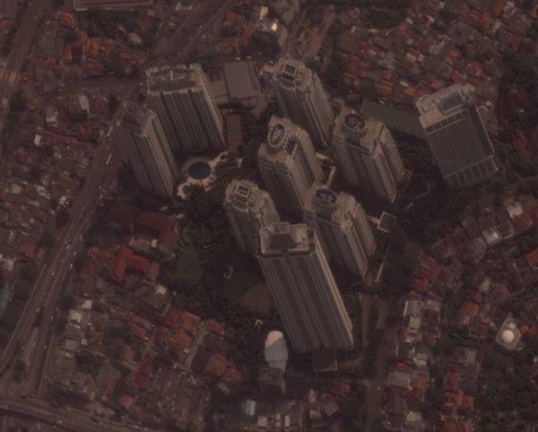 foto satelit Google Maps Oktober 2015