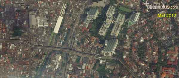 foto satelit Google Maps Mei 2017 Jakarta