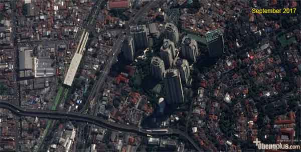 foto satelit Google Maps September 2017 Jakarta
