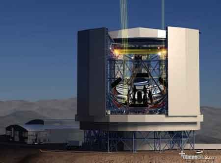 Teleskop terbesar Giant Magellan Telescope