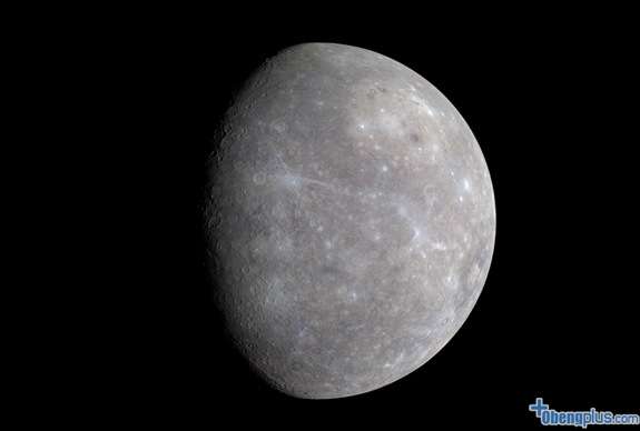 Bentuk planet Merkurius