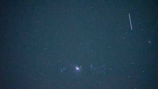 Orion Nebula di atas Jakarta 22 November 2016