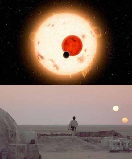 Planet Kepler 16B dengan 2 matahari