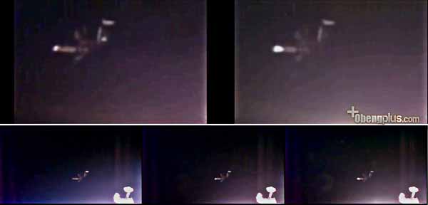 UFO keliatan di ISS mendadak siaran dari ISS diputus