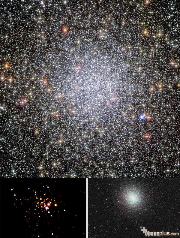 Bintang 47 Tucanae adalah kelompok ribuan bintang di satu tempat