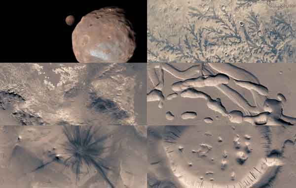 Foto planet Mars dari camera HiRise dirubah menjadi 3D dan video