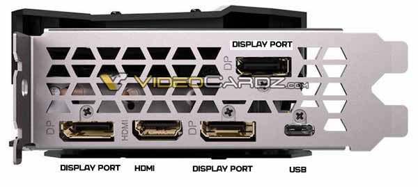 Port VGA GeForce GTX 2080 GTX 2080 Ti