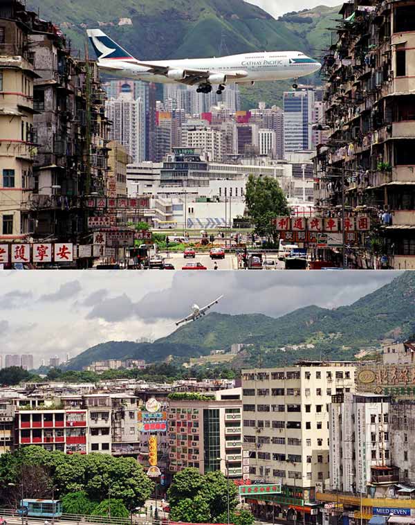 Salah satu airport paling berbahaya Kai Tak Hong Kong
