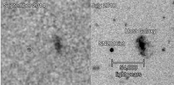 Supernova terbesar SN2016iet