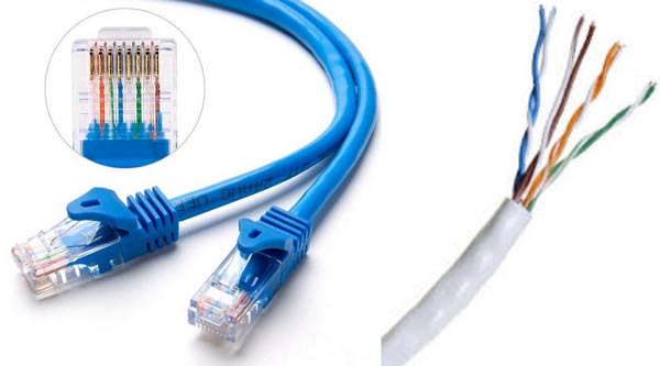 Kabel ethernet RJ-45 twist cable