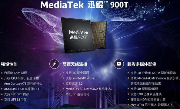 MediaTek 
Kompanio 900T procesor tablet dan chromebook ke jaringan 5G