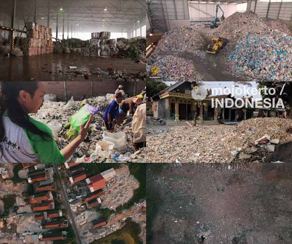 sampah impor plastik di Indonesia